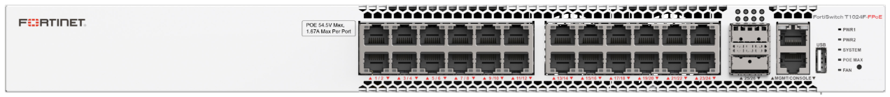 FortiSwitch-FS-T1024F-FPOE