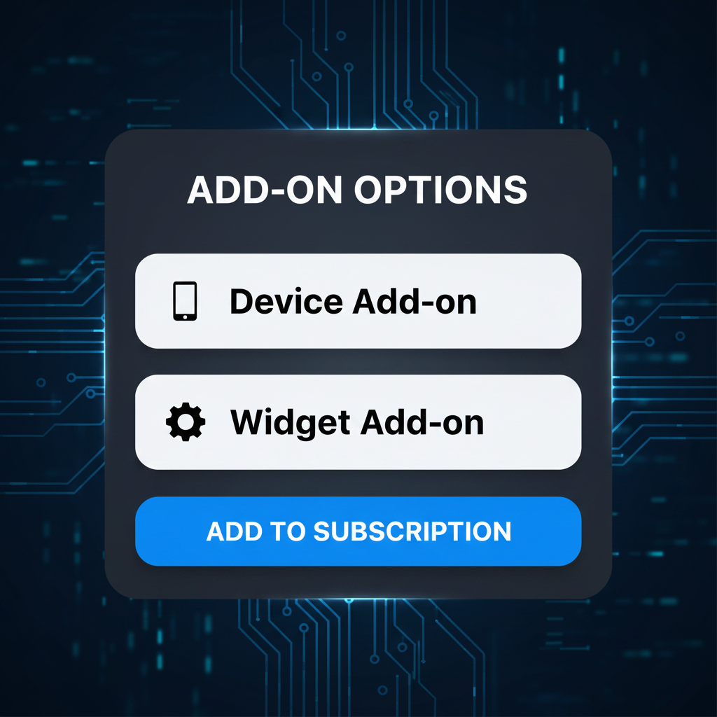 Customer Portal - Add-Ons
