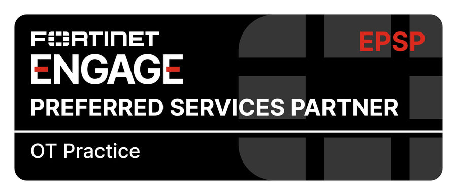 Fortinet Engage Preferred Services Partner - OT Practice badge
