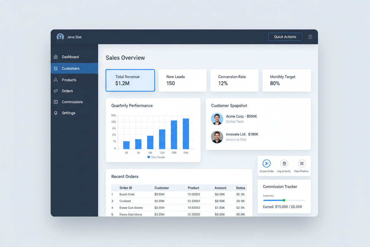 salesperson portal